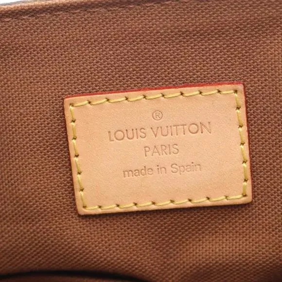 LOUIS VUITTON Authentic Brown Monogram Coated Canvas Messenger Shoulder Bag - Picture 4 of 10